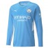 Camisola Manchester City Equipamento Primeiro 2021-2022 Manga Comprida